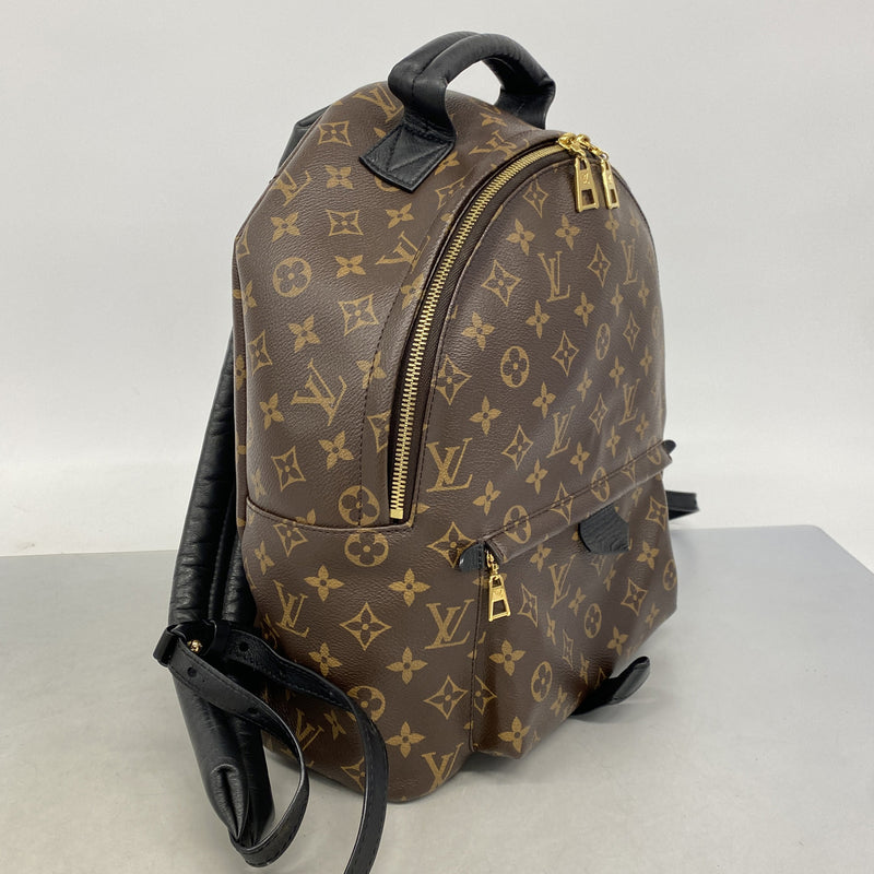 【6he5547】ルイヴィトン リュック・デイパック モノグラム パームスプリングスバックパックMM M41561 ブラウン【中古】レディース