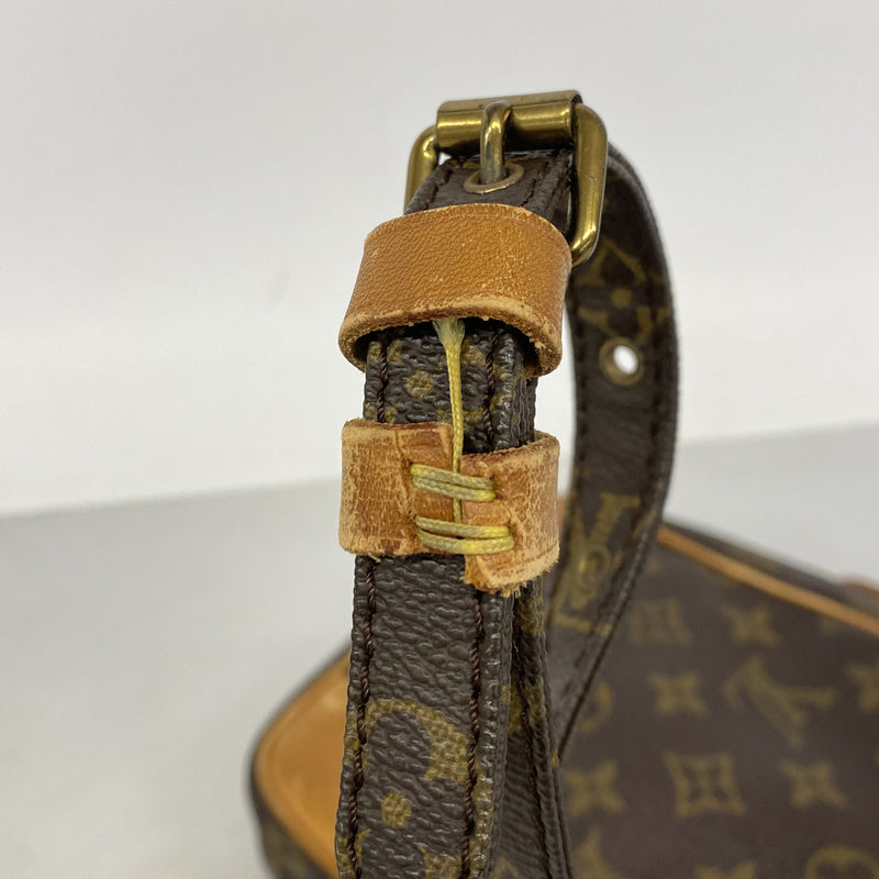 【6he5551】ルイヴィトン ショルダーバッグ モノグラム ダヌーブ M45266 ブラウン【中古】レディース