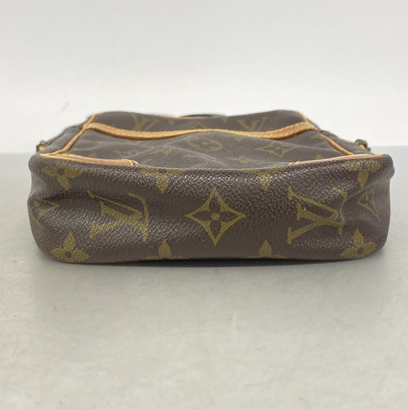 【6he5551】ルイヴィトン ショルダーバッグ モノグラム ダヌーブ M45266 ブラウン【中古】レディース