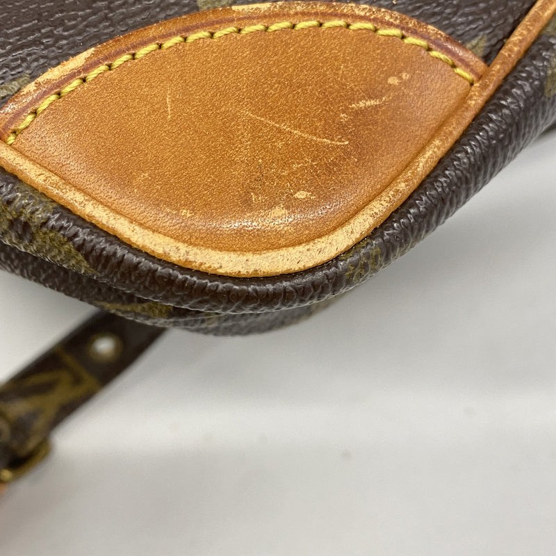 【6he5551】ルイヴィトン ショルダーバッグ モノグラム ダヌーブ M45266 ブラウン【中古】レディース