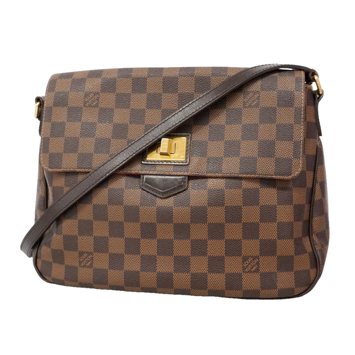【6he5560】ルイヴィトン ショルダーバッグ ダミエ ブザスローズベリー N41178 エベヌ【中古】レディース