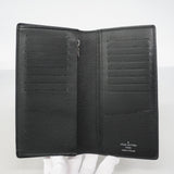 【6he5565】ルイヴィトン 長財布 ダミエ・グラフィット ポルトフォイユブラザ N62665 ブラック グレー【中古】メンズ