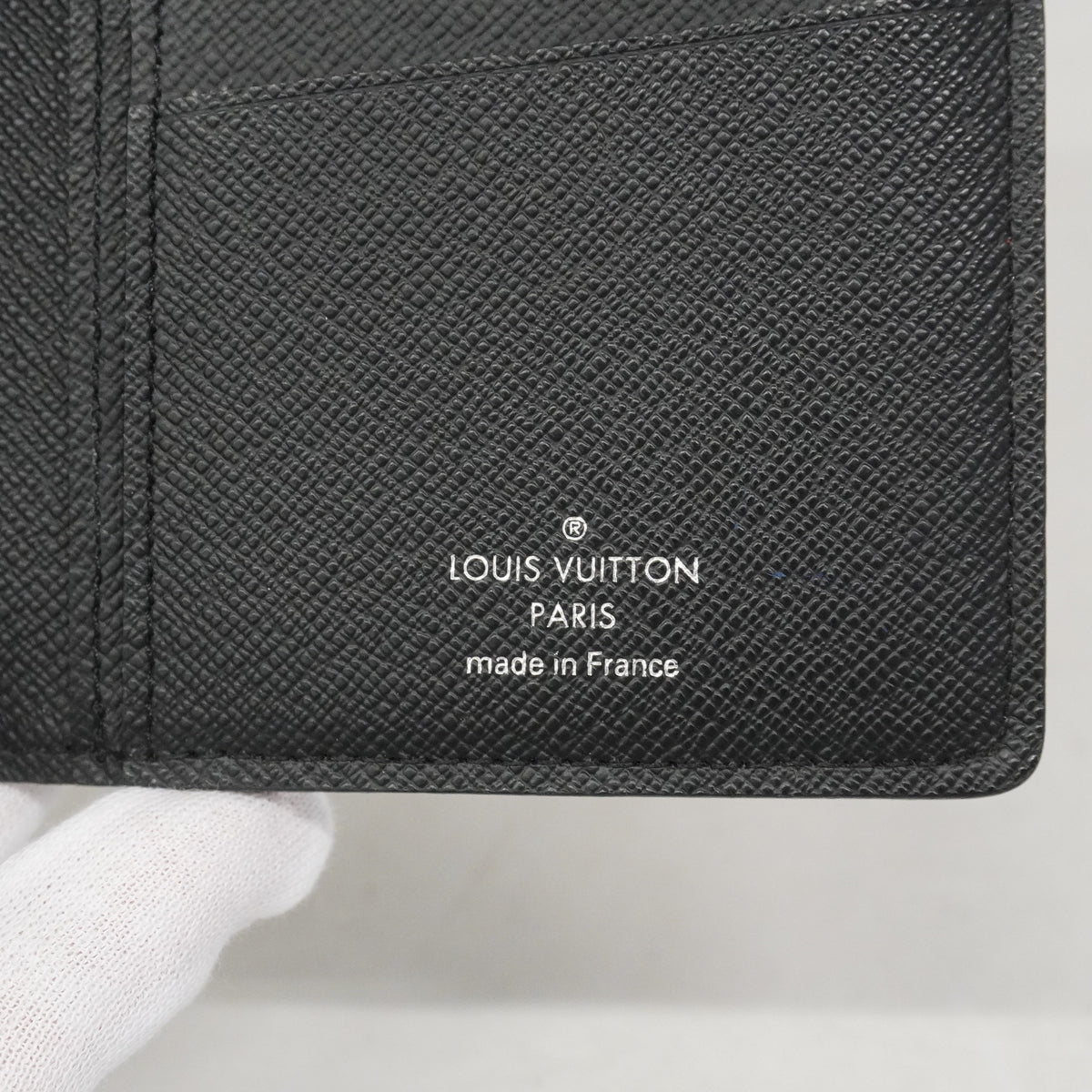 【6he5565】ルイヴィトン 長財布 ダミエ・グラフィット ポルトフォイユブラザ N62665 ブラック グレー【中古】メンズ