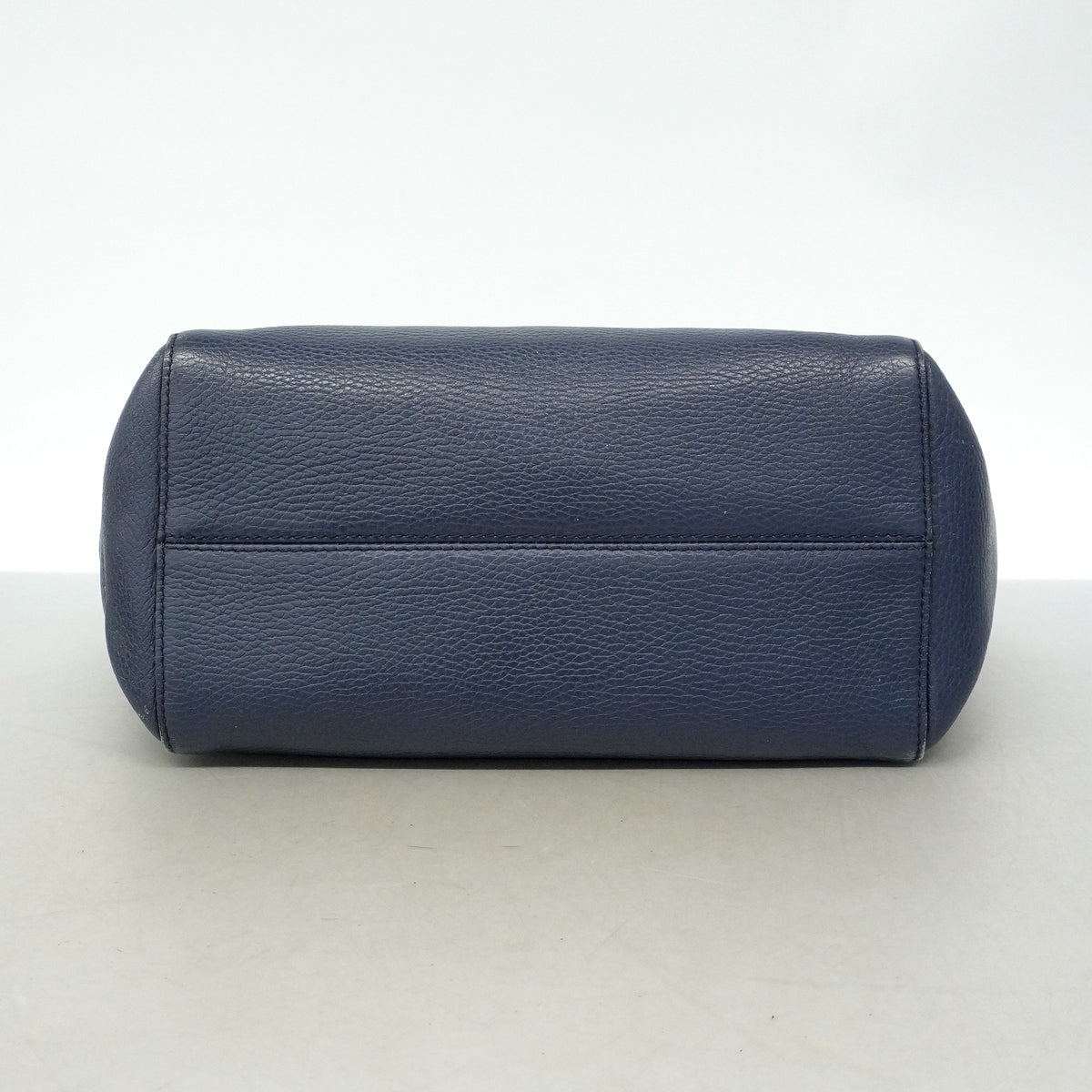 【6he5566】グッチ トートバッグ スウィング 354408 レザー ネイビー ゴールド金具【中古】レディース