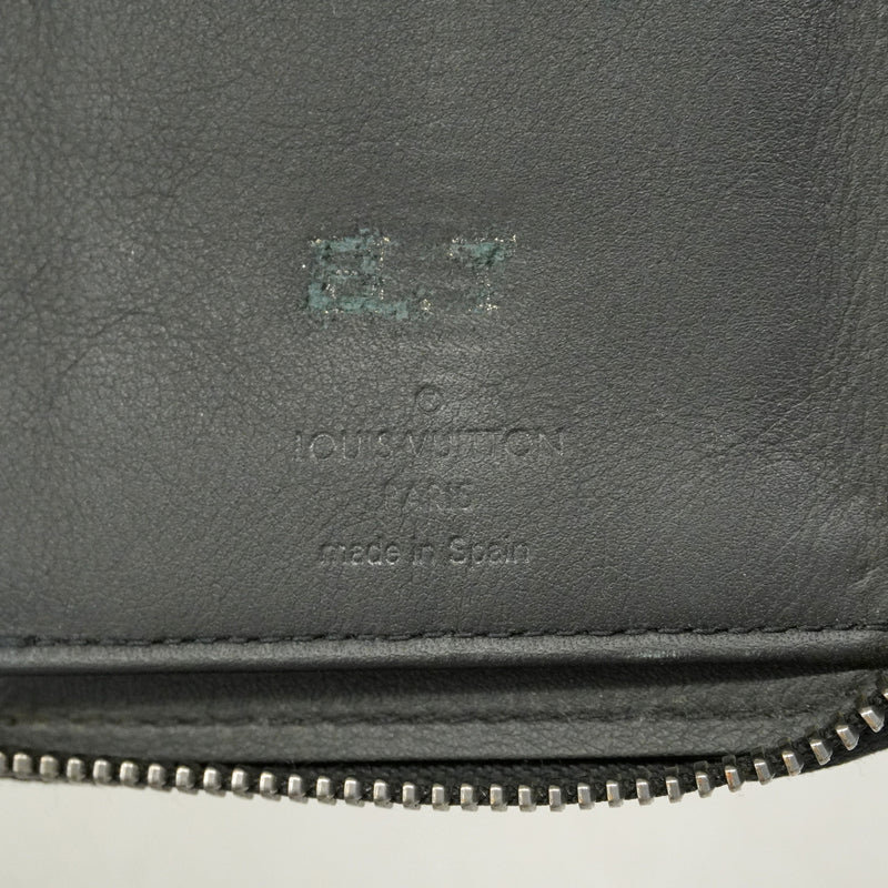 【6he5574】ルイヴィトン 長財布 ダミエ・アンフィニ ジッピーウォレットヴェルティカル N63548 オニキス 【中古】レディース