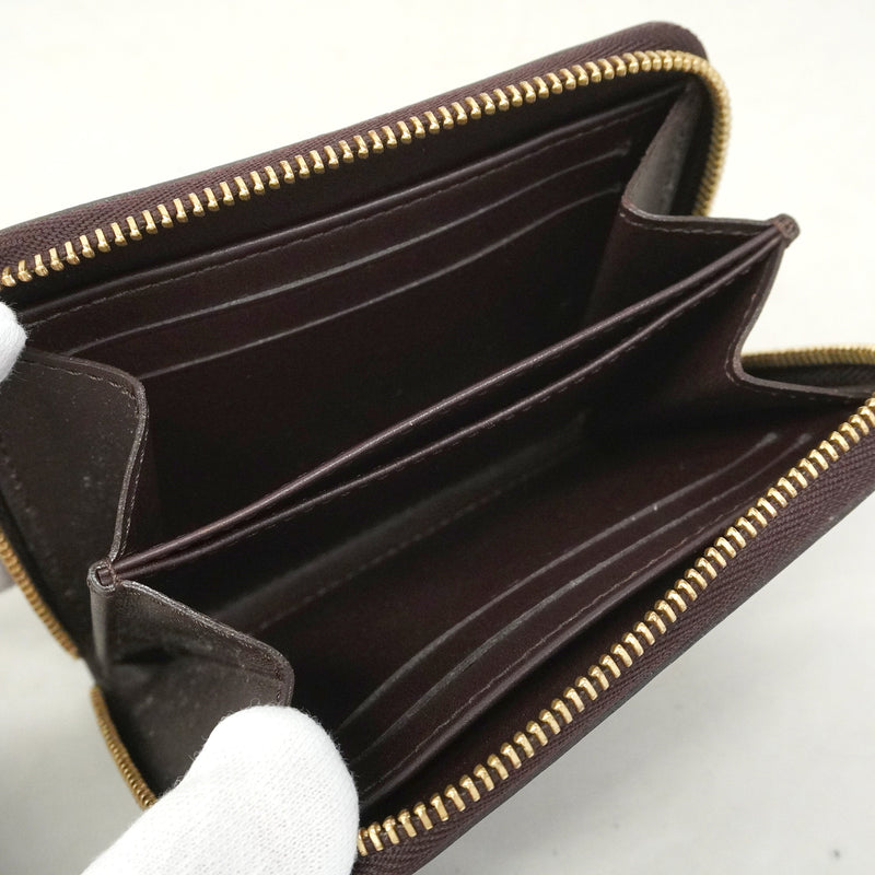 【6he5575】ルイヴィトン コインケース ヴェルニ ジッピーコインパース M93607 アマラント【中古】レディース