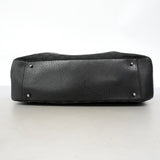 【6he5576】グッチ トートバッグ GGキャンバス 115015 キャンバス ブラック シルバー金具【中古】レディース