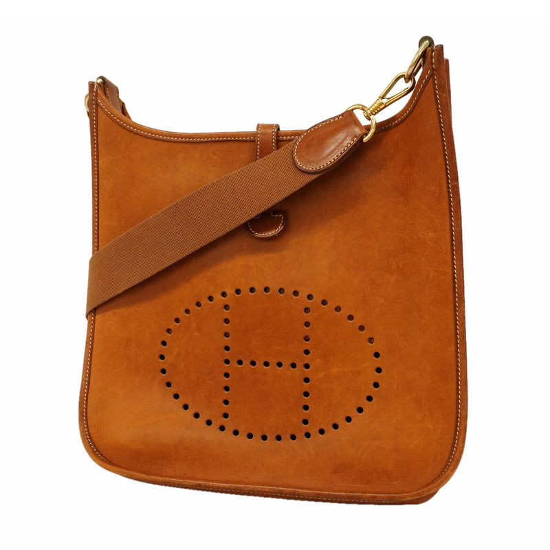 【6he5577】エルメス ショルダーバッグ エヴリン1PM バレニア フォーブ ゴールド金具 □E刻印【中古】レディース