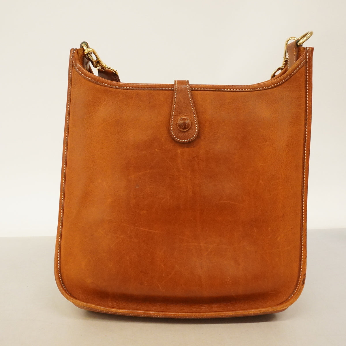 【6he5577】エルメス ショルダーバッグ エヴリン1PM バレニア フォーブ ゴールド金具 □E刻印【中古】レディース
