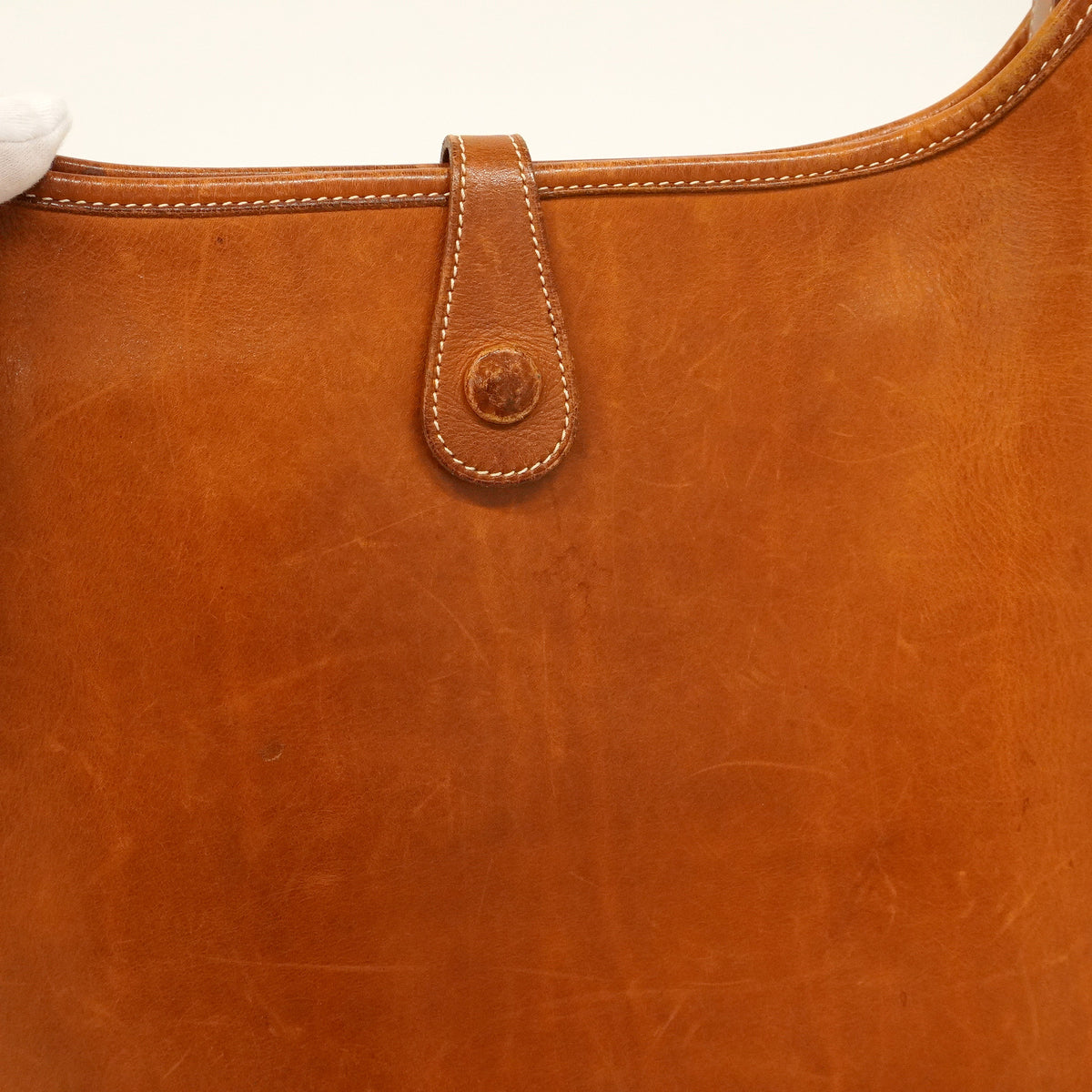 【6he5577】エルメス ショルダーバッグ エヴリン1PM バレニア フォーブ ゴールド金具 □E刻印【中古】レディース