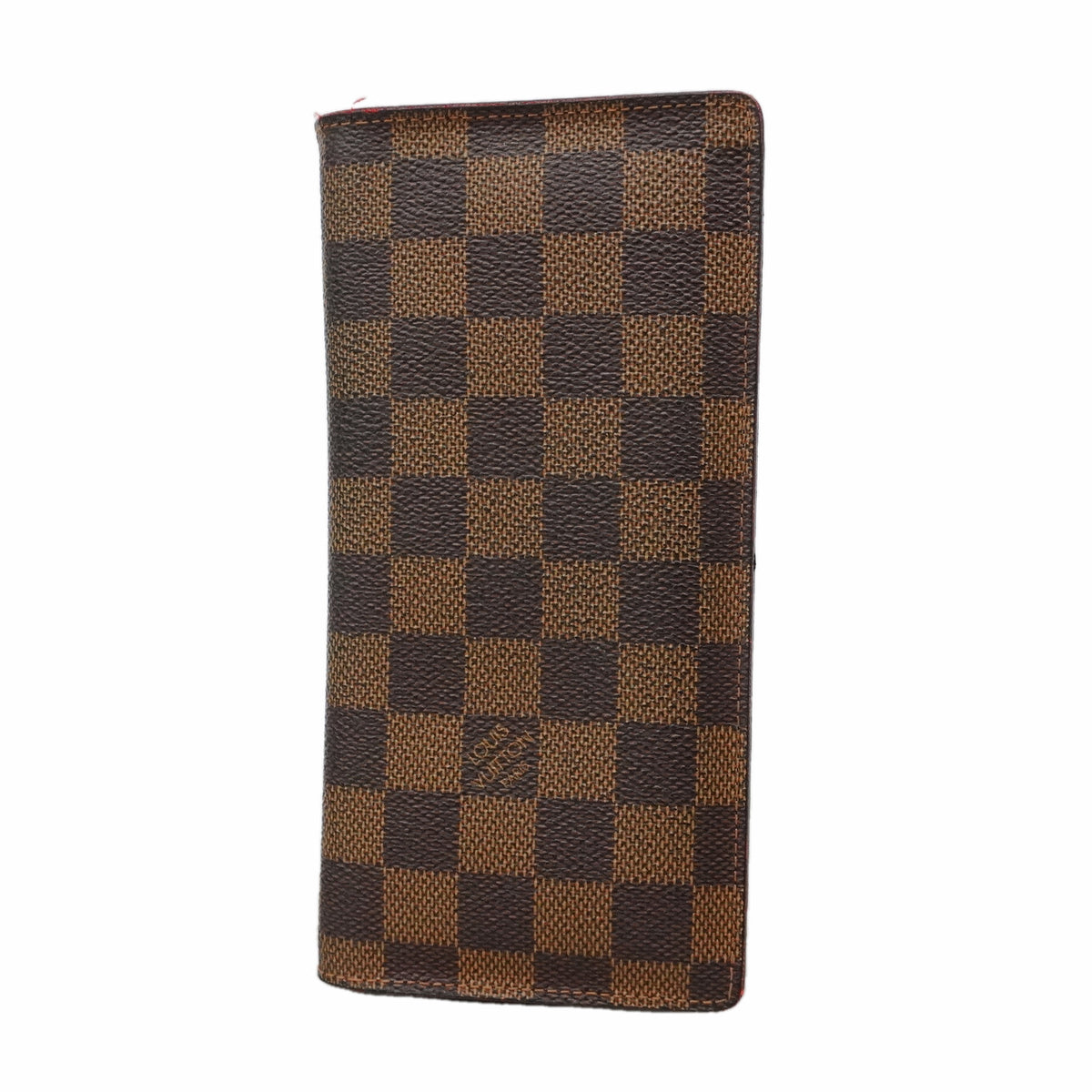 【6he5593】ルイヴィトン 長財布 ダミエ ポルトフォイユブラザ N60017 エベヌ【中古】メンズ