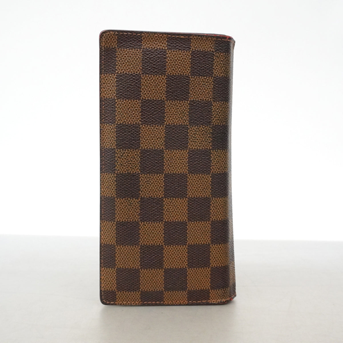 【6he5593】ルイヴィトン 長財布 ダミエ ポルトフォイユブラザ N60017 エベヌ【中古】メンズ