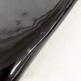 【6he5595】シャネル 長財布 パテントレザー ブラック シルバー金具【中古】レディース