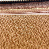 【6he5597】ルイヴィトン 長財布 モノグラム ジッピーウォレット M42616 ブラウン【中古】メンズ レディース ユニセックス
