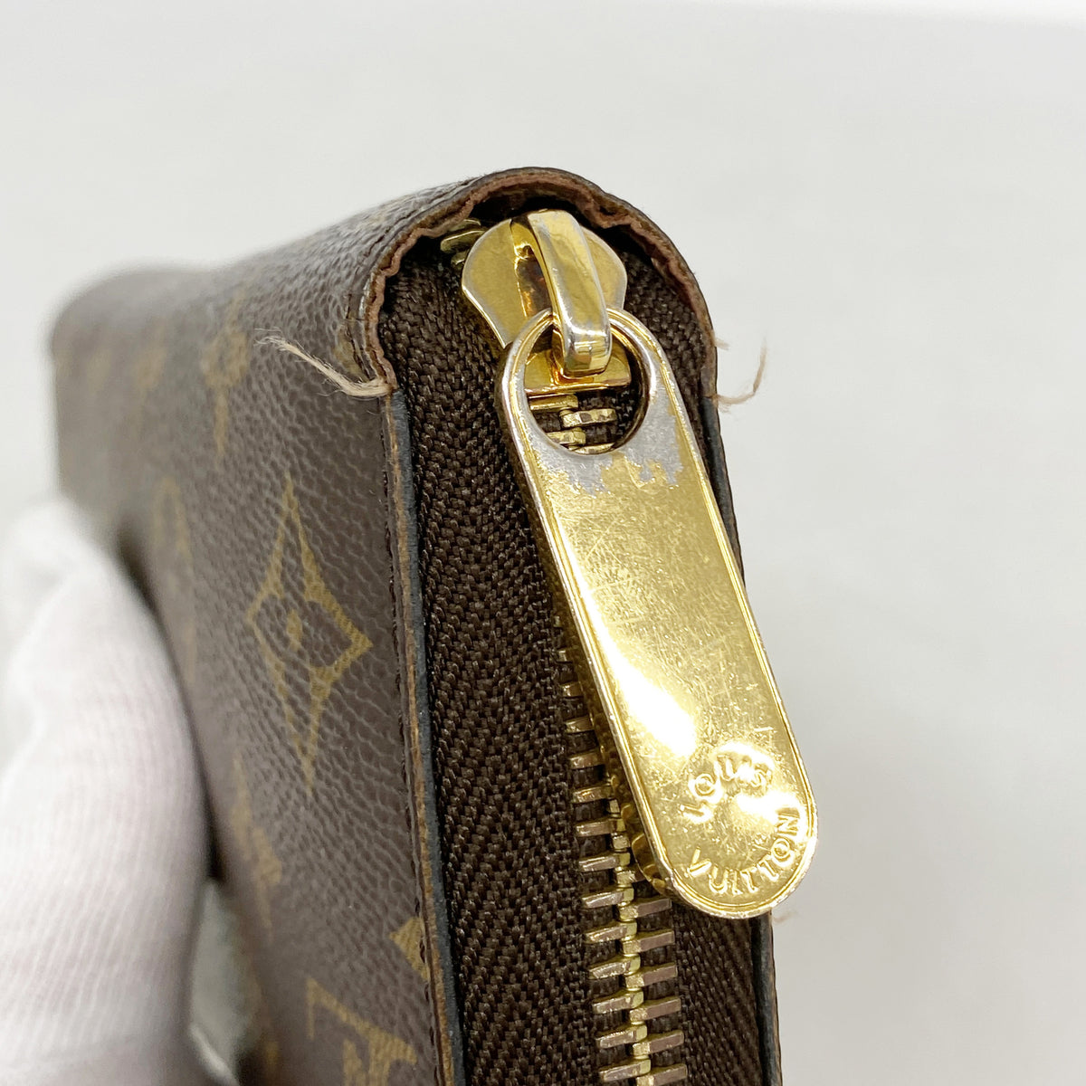【6he5597】ルイヴィトン 長財布 モノグラム ジッピーウォレット M42616 ブラウン【中古】メンズ レディース ユニセックス