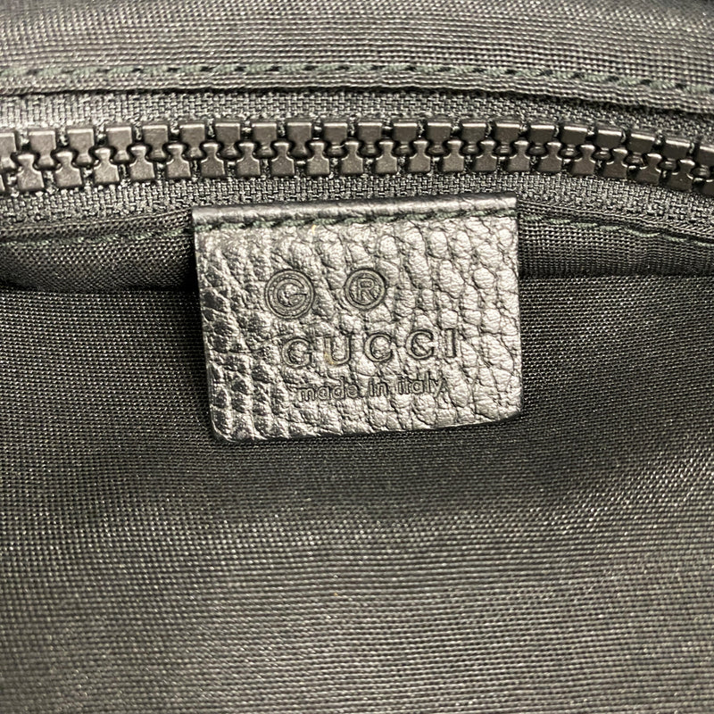 【6he5606】グッチ トートバッグ GGナイロン 449178 ナイロン ブラック シルバー金具【中古】レディース