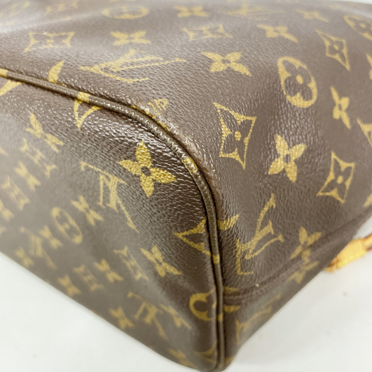 【6he5612】ルイヴィトン トートバッグ モノグラム ネヴァーフルMM M40156 ブラウン【中古】レディース
