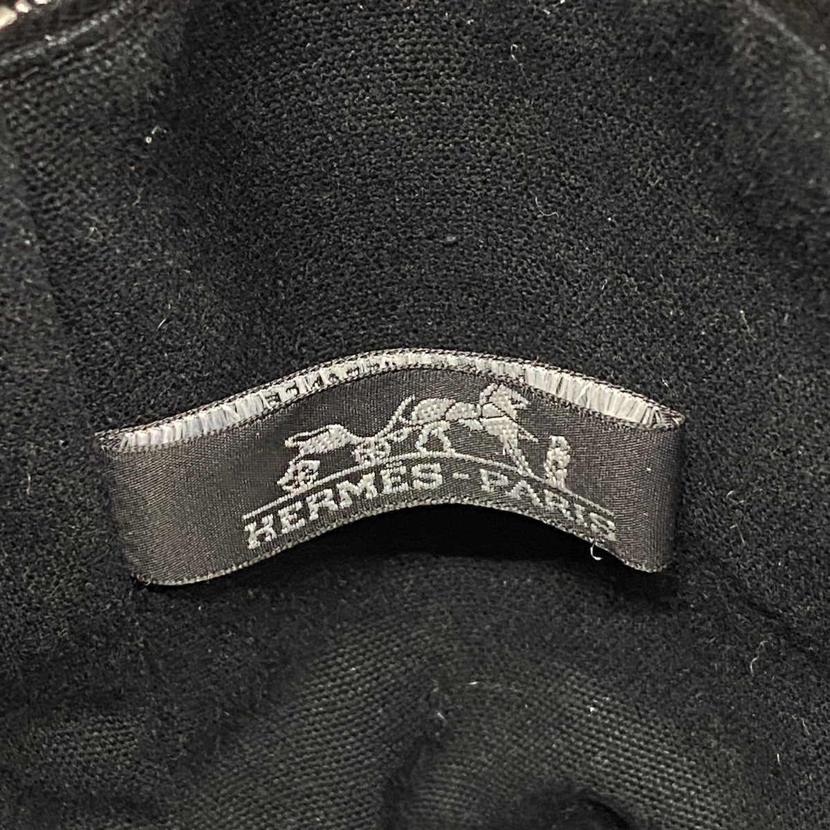 【6he5614】エルメス ハンドバッグ サクソーPM トワルアッシュ ブラック グレー シルバー金具【中古】レディース
