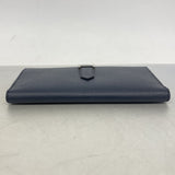 【6he5627】エルメス 長財布 ベアンスフレヴェルソ ヴォーエプソン ブルーインディゴ/ローズパープル シルバー金具 C刻印【中古】レディース