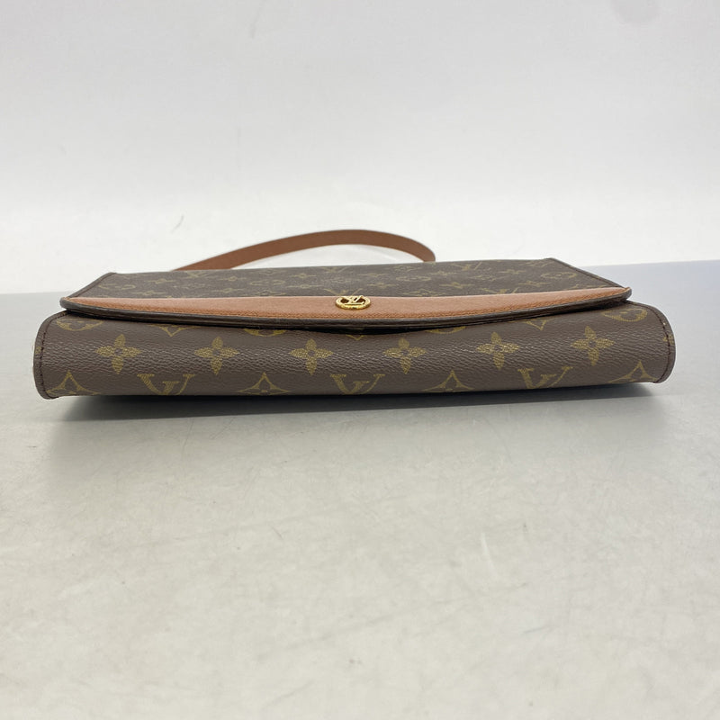 【6he5630】ルイヴィトン ショルダーバッグ モノグラム ボルドー M51797 ブラウン【中古】レディース