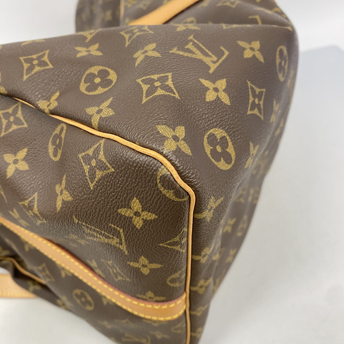 【6he5635-h】ルイヴィトン ボストンバッグ モノグラム キーポルバンドリエール60 M41422 ブラウン【中古】メンズ レディース ユニセックス