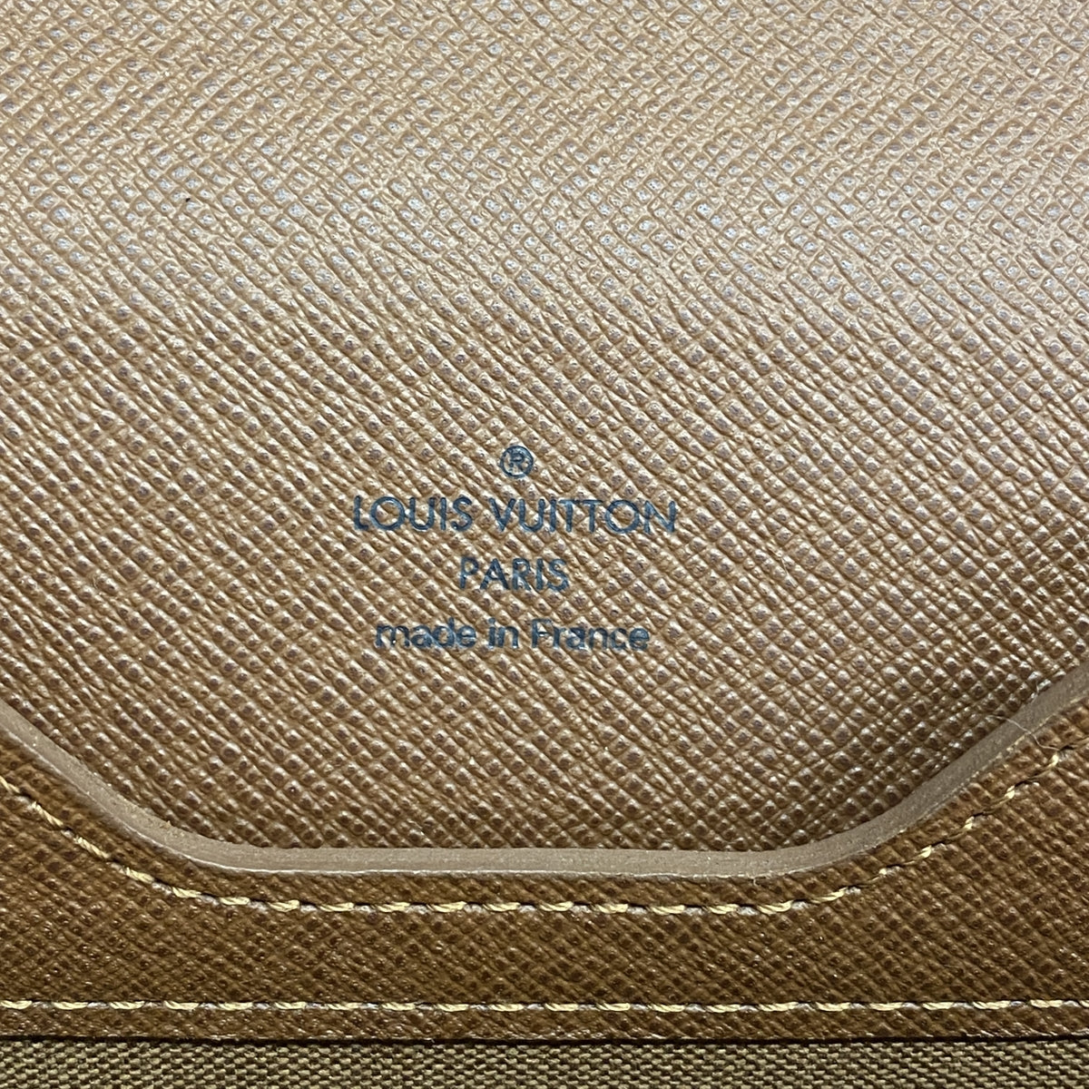 【6he5651】ルイヴィトン ブリーフケース モノグラム ロブスト1 M53027 ブラウン【中古】メンズ