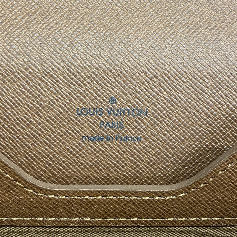 【6he5651】ルイヴィトン ブリーフケース モノグラム ロブスト1 M53027 ブラウン【中古】メンズ