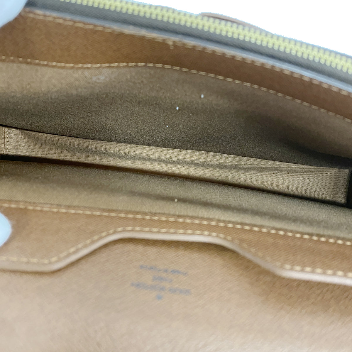【6he5651】ルイヴィトン ブリーフケース モノグラム ロブスト1 M53027 ブラウン【中古】メンズ