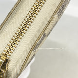 【6he5654】ルイヴィトン 長財布 ダミエ・アズール ジッピーオーガナイザー N60012 ホワイト【中古】レディース