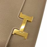 【6he5656】エルメス ショルダーウォレット コンスタンストゥーゴー エバーカラー エトゥープ ゴールド金具 B刻印【中古】レディース