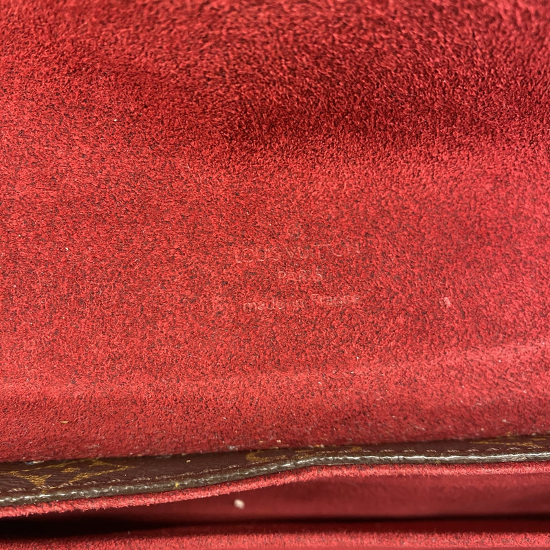 【6he5660】ルイヴィトン ハンドバッグ モノグラム ソナチネ M51902 ブラウン【中古】レディース