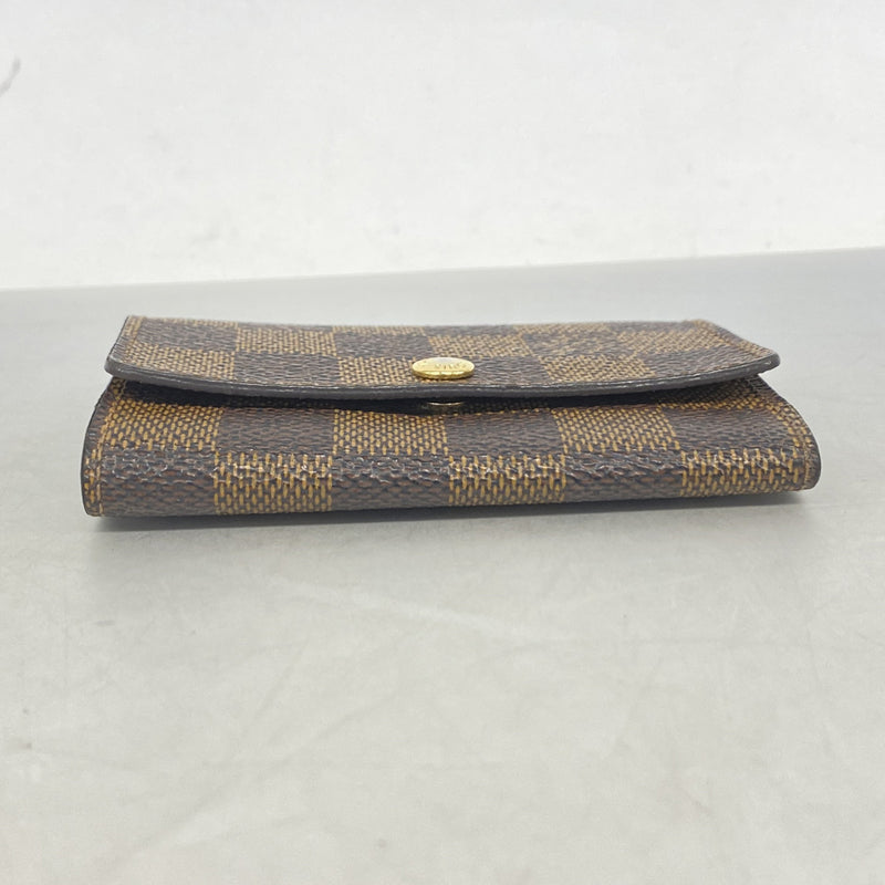 【6he5664】ルイヴィトン キーケース ダミエ ミュルティクレ6 N62630 エベヌ【中古】メンズ レディース ユニセックス