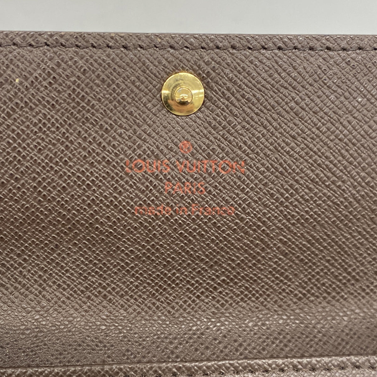 【6he5664】ルイヴィトン キーケース ダミエ ミュルティクレ6 N62630 エベヌ【中古】メンズ レディース ユニセックス