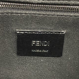 【6he5666】フェンディ ショルダーバッグ バゲット レザー グレー シルバー金具【中古】メンズ