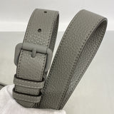 【6he5666】フェンディ ショルダーバッグ バゲット レザー グレー シルバー金具【中古】メンズ