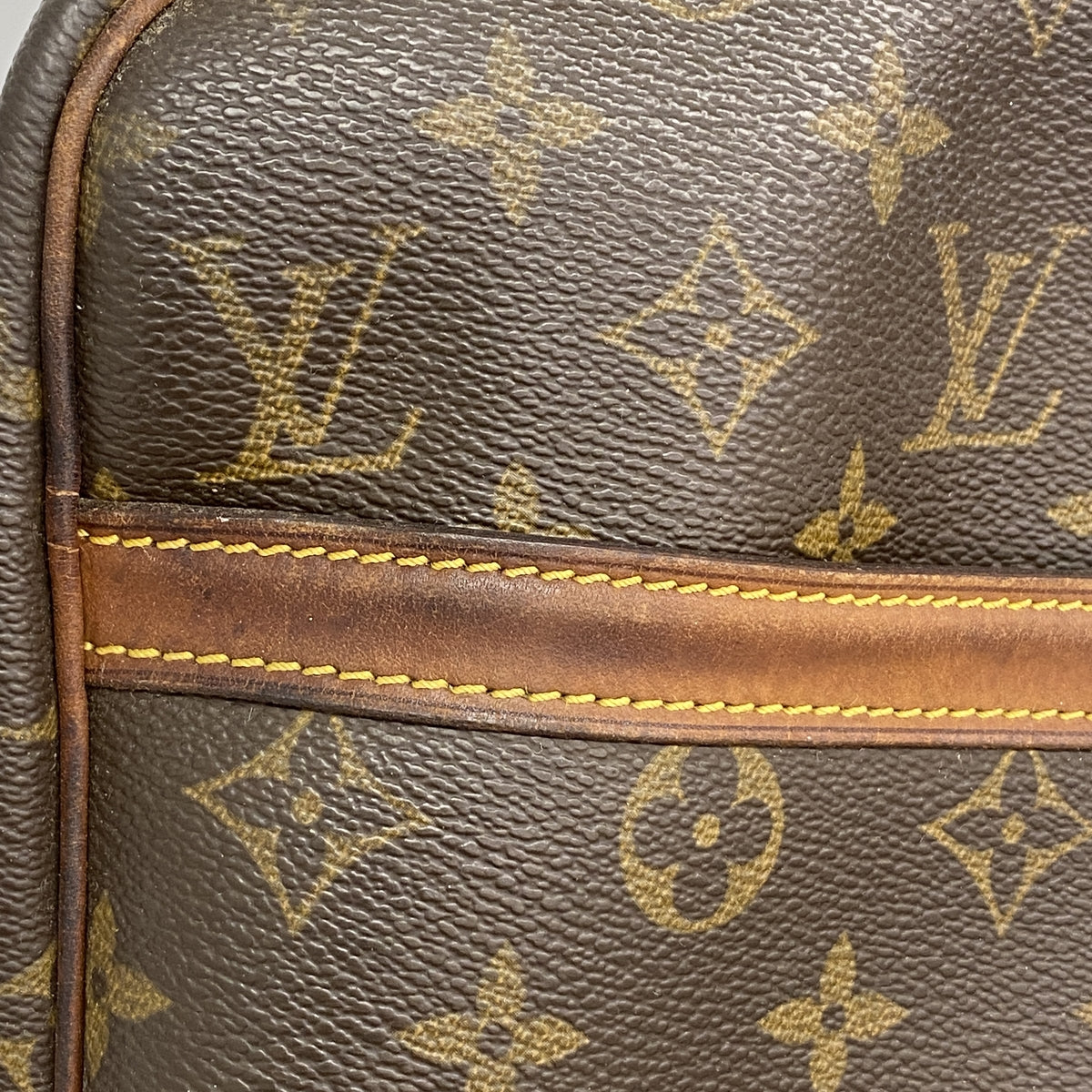 【6he5667】ルイヴィトン ショルダーバッグ モノグラム リポーターGM M45252 ブラウン【中古】メンズ