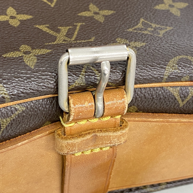 【6he5668】ルイヴィトン ショルダーバッグ モノグラム カルトシエールMM M51253 ブラウン【中古】レディース