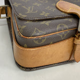【6he5668】ルイヴィトン ショルダーバッグ モノグラム カルトシエールMM M51253 ブラウン【中古】レディース