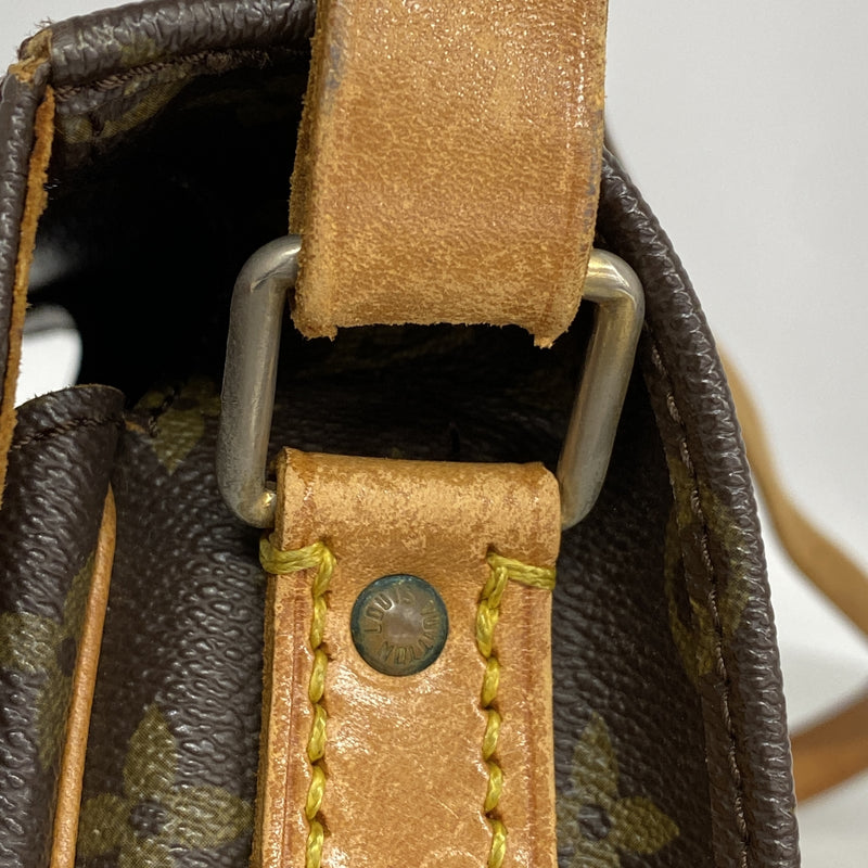【6he5668】ルイヴィトン ショルダーバッグ モノグラム カルトシエールMM M51253 ブラウン【中古】レディース