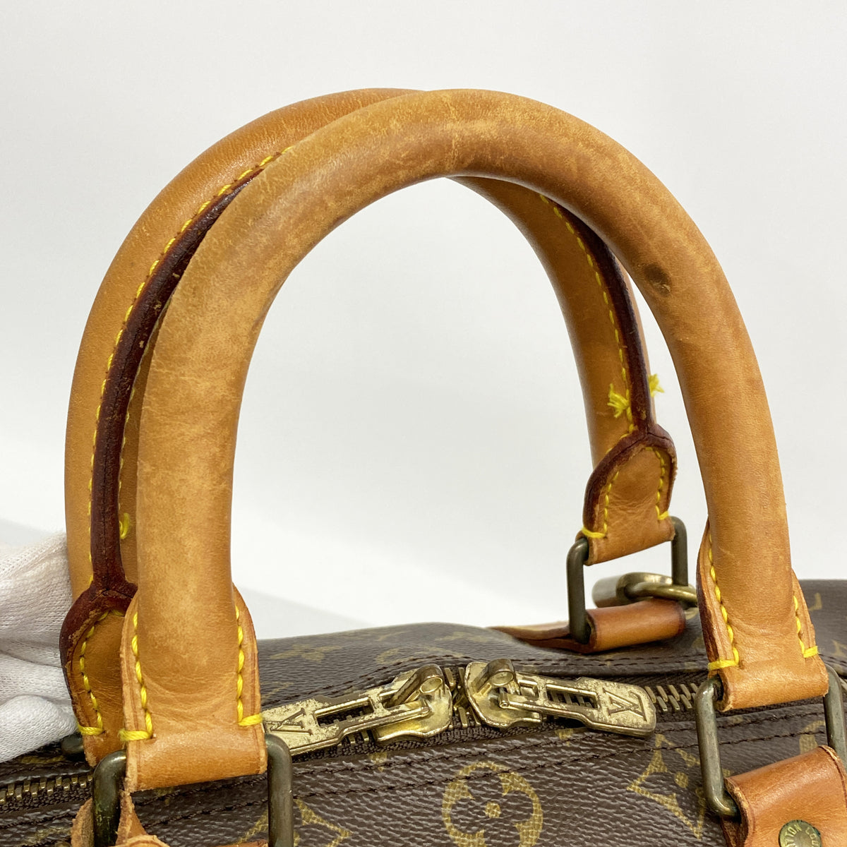 【6he5671】ルイヴィトン ボストンバッグ モノグラム キーポルバンドリエール45 M41418 ブラウン【中古】メンズ レディース ユニセックス