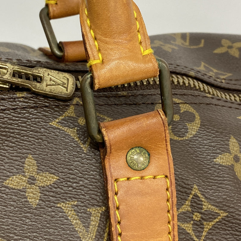 【6he5671】ルイヴィトン ボストンバッグ モノグラム キーポルバンドリエール45 M41418 ブラウン【中古】メンズ レディース ユニセックス