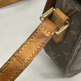 【6he5672】ルイヴィトン ショルダーバッグ モノグラム ミニサンクルー M51244 ブラウン【中古】レディース