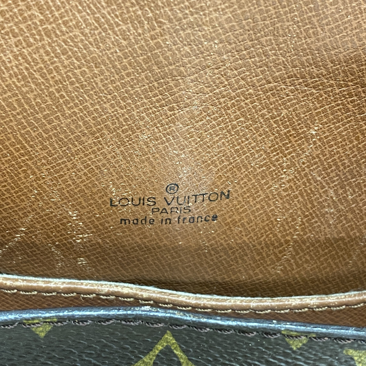 【6he5672】ルイヴィトン ショルダーバッグ モノグラム ミニサンクルー M51244 ブラウン【中古】レディース