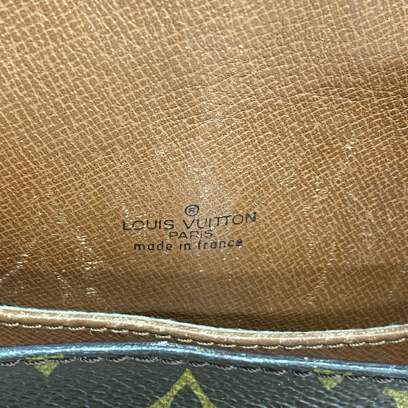 【6he5672】ルイヴィトン ショルダーバッグ モノグラム ミニサンクルー M51244 ブラウン【中古】レディース