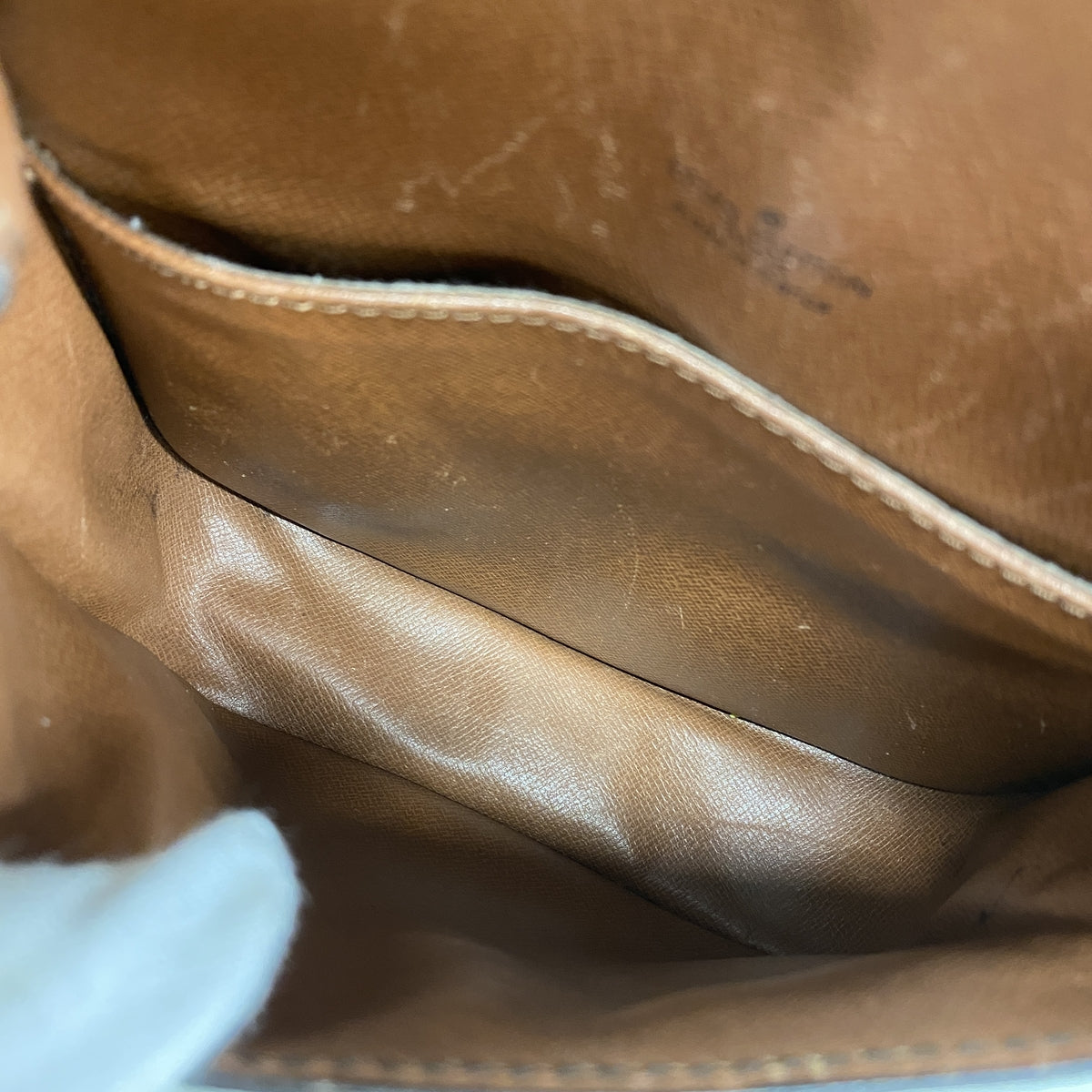 【6he5672】ルイヴィトン ショルダーバッグ モノグラム ミニサンクルー M51244 ブラウン【中古】レディース