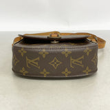 【6he5672】ルイヴィトン ショルダーバッグ モノグラム ミニサンクルー M51244 ブラウン【中古】レディース