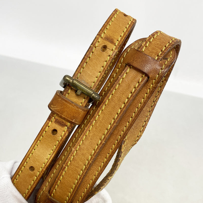 【6he5672】ルイヴィトン ショルダーバッグ モノグラム ミニサンクルー M51244 ブラウン【中古】レディース