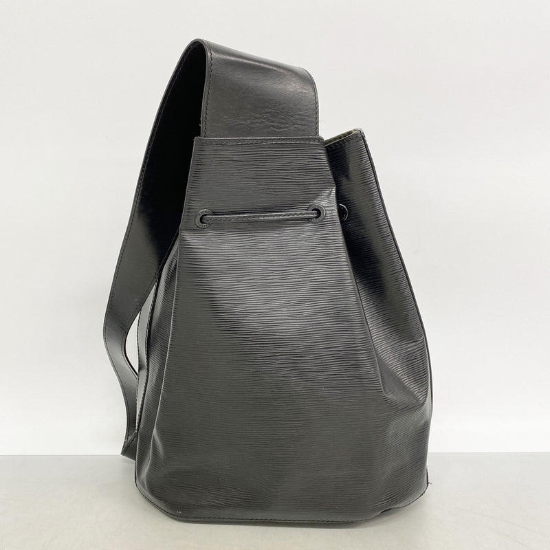 【6he5673】ルイヴィトン ショルダーバッグ エピ サックアド M80153 ノワール【中古】レディース