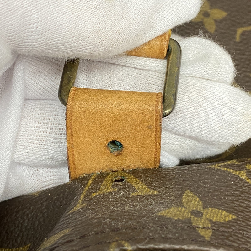 【6he5678】ルイヴィトン ボストンバッグ モノグラム キーポル60 M41422 ブラウン【中古】メンズ レディース ユニセックス