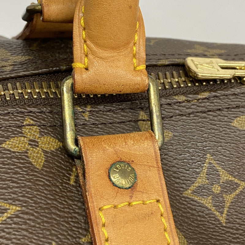 【6he5678】ルイヴィトン ボストンバッグ モノグラム キーポル60 M41422 ブラウン【中古】メンズ レディース ユニセックス